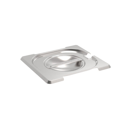 Rieber GN-Flachdeckel 1/6 für Edelstahlbehälter zur Abdeckung von Lebensmitteln