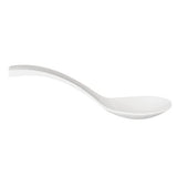 APS Salatlöffel , 8 x 7 cm, Länge: 24 cm , Melamin, weiß