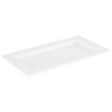 APS GN 1/3 Tablett -FRAMES- , 32,5 x 17,6 cm, H: 2 cm , Melamin, weiß