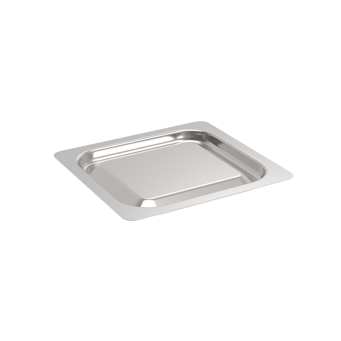 Rieber GN-Steckdeckel 1/6 - Edelstahl Steckdeckel für sichere Abdeckung von Lebensmitteln