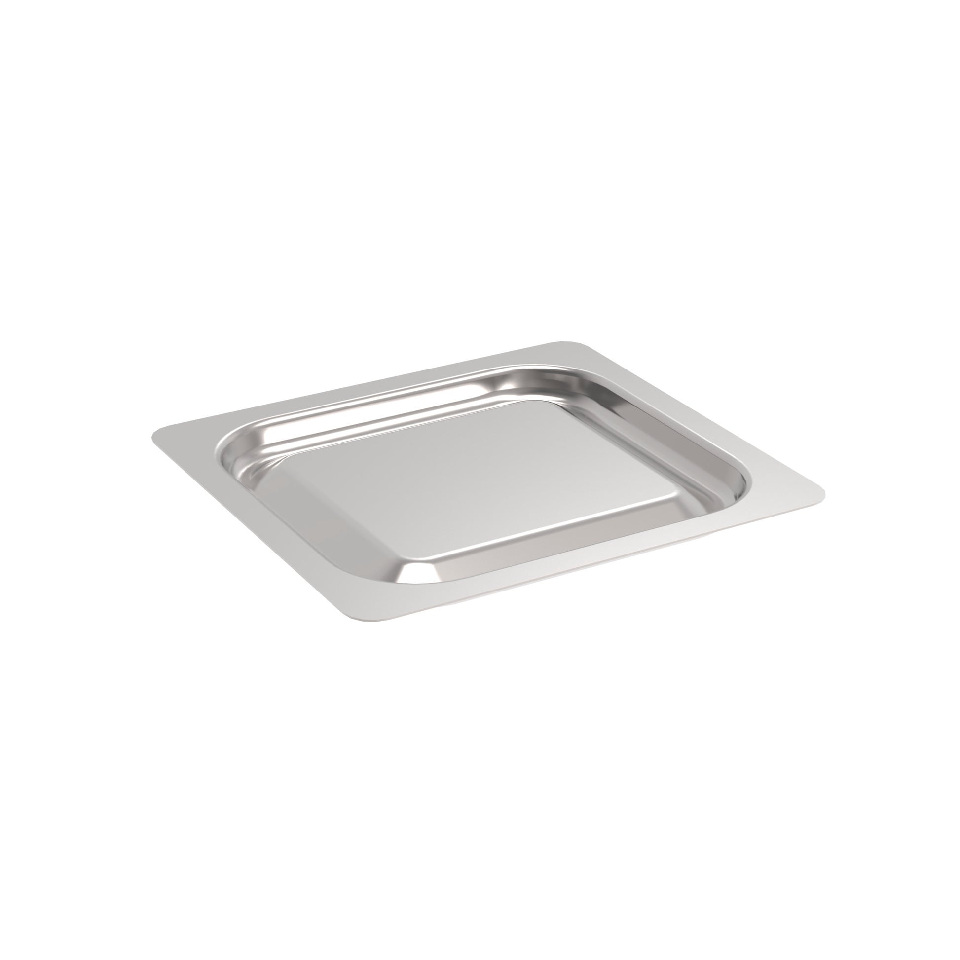 Rieber GN-Steckdeckel 1/6 - Edelstahl Steckdeckel für sichere Abdeckung von Lebensmitteln