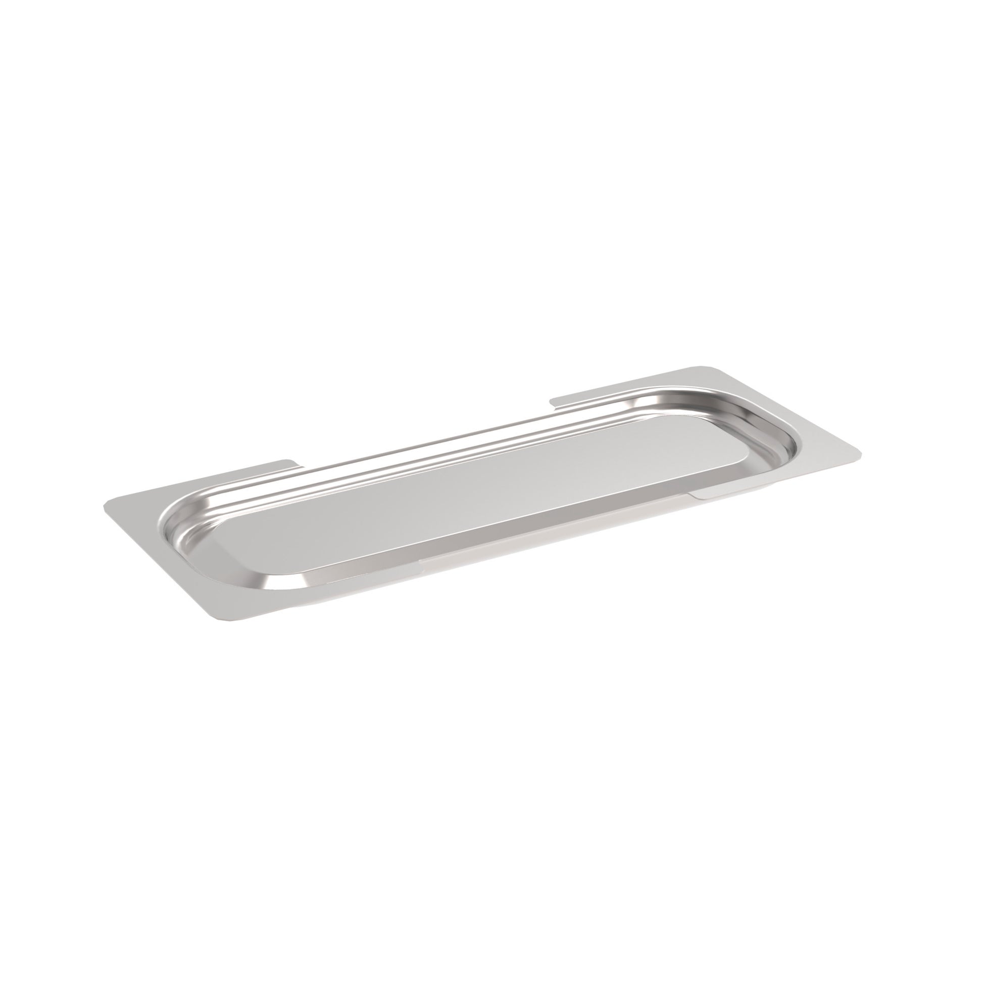 Rieber GN-Steckdeckel 2/8 aus Edelstahl für die sichere Abdeckung von Lebensmitteln.