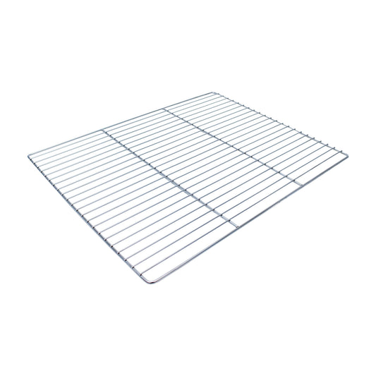 Rieber Edelstahl-Rost GN 2/1 L - 530x650mm für vielseitige Anwendungen in der Gastronomie.