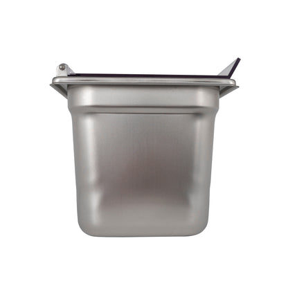Rieber GN-Gewürzbehälter 1/6 aus Edelstahl für die Lagerung von Gewürzen.