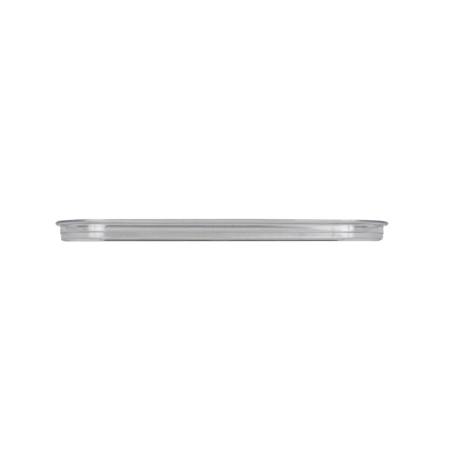 Rieber GN-Flachdeckel 1/4 aus Polycarbonat für die Präsentation von Kaltspeisen.