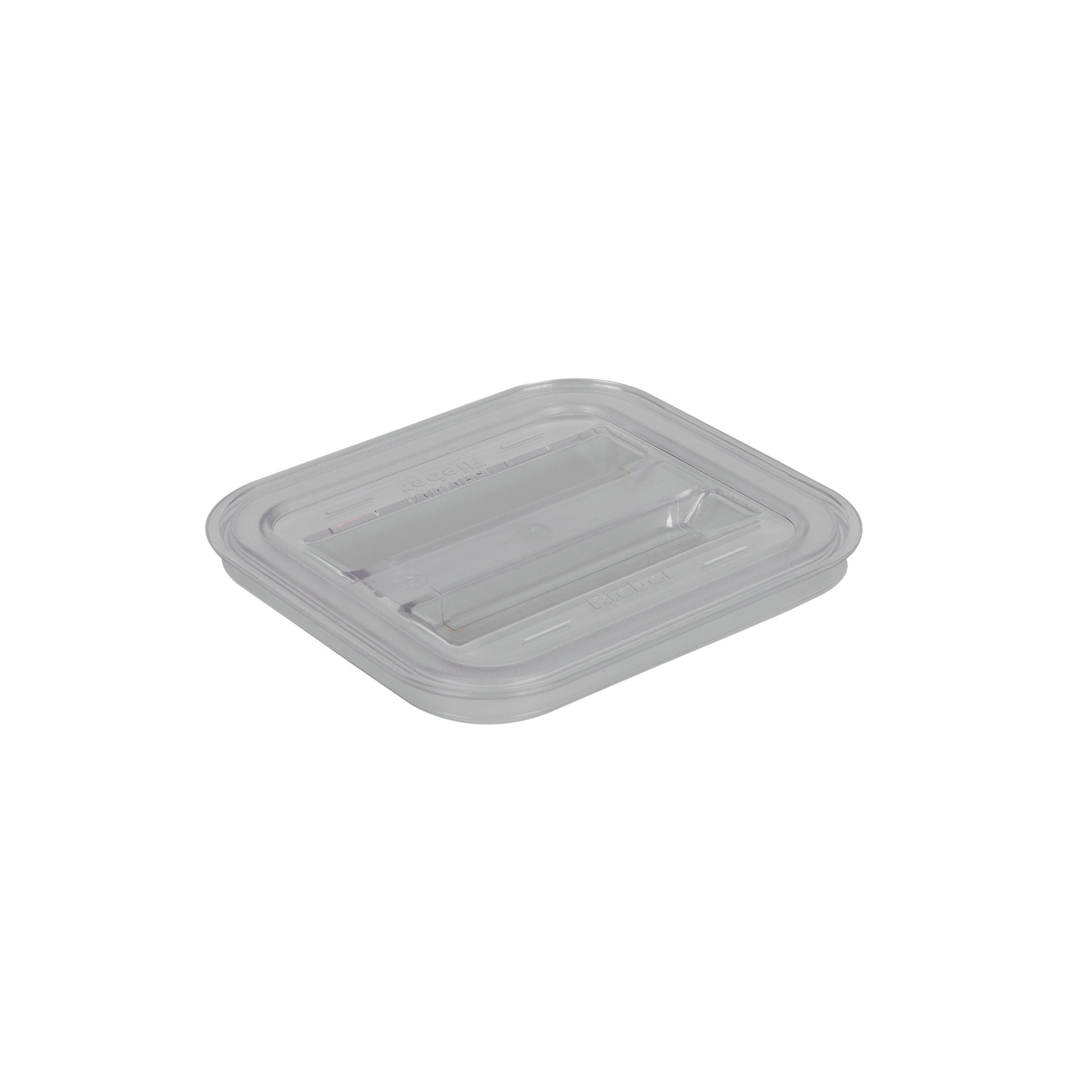 Rieber GN-Flachdeckel 1/6 aus Polycarbonat für die Abdeckung von Kaltspeisen.