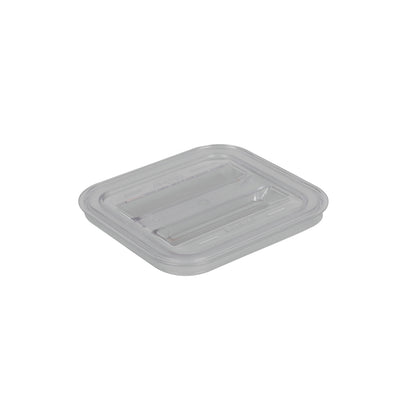 Rieber GN-Flachdeckel 1/6 aus Polycarbonat für die Abdeckung von Kaltspeisen.
