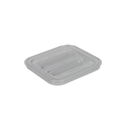 Rieber GN-Flachdeckel 1/6 aus Polycarbonat für die Abdeckung von Kaltspeisen.