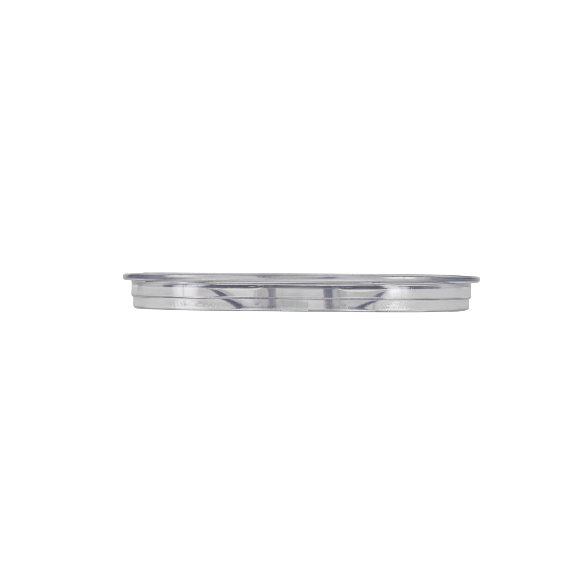 Rieber GN-Flachdeckel 2/8 aus Polycarbonat zur Abdeckung und Präsentation von Kaltspeisen