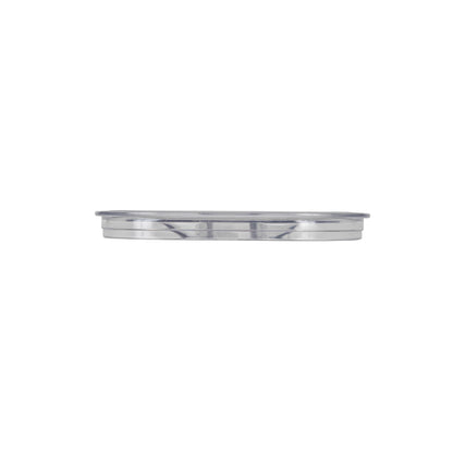 Rieber GN-Flachdeckel 2/8 aus Polycarbonat zur Abdeckung und Präsentation von Kaltspeisen
