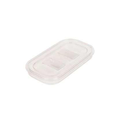 Rieber GN-Flachdeckel 1/9 aus Polycarbonat für die Abdeckung von Kaltspeisen