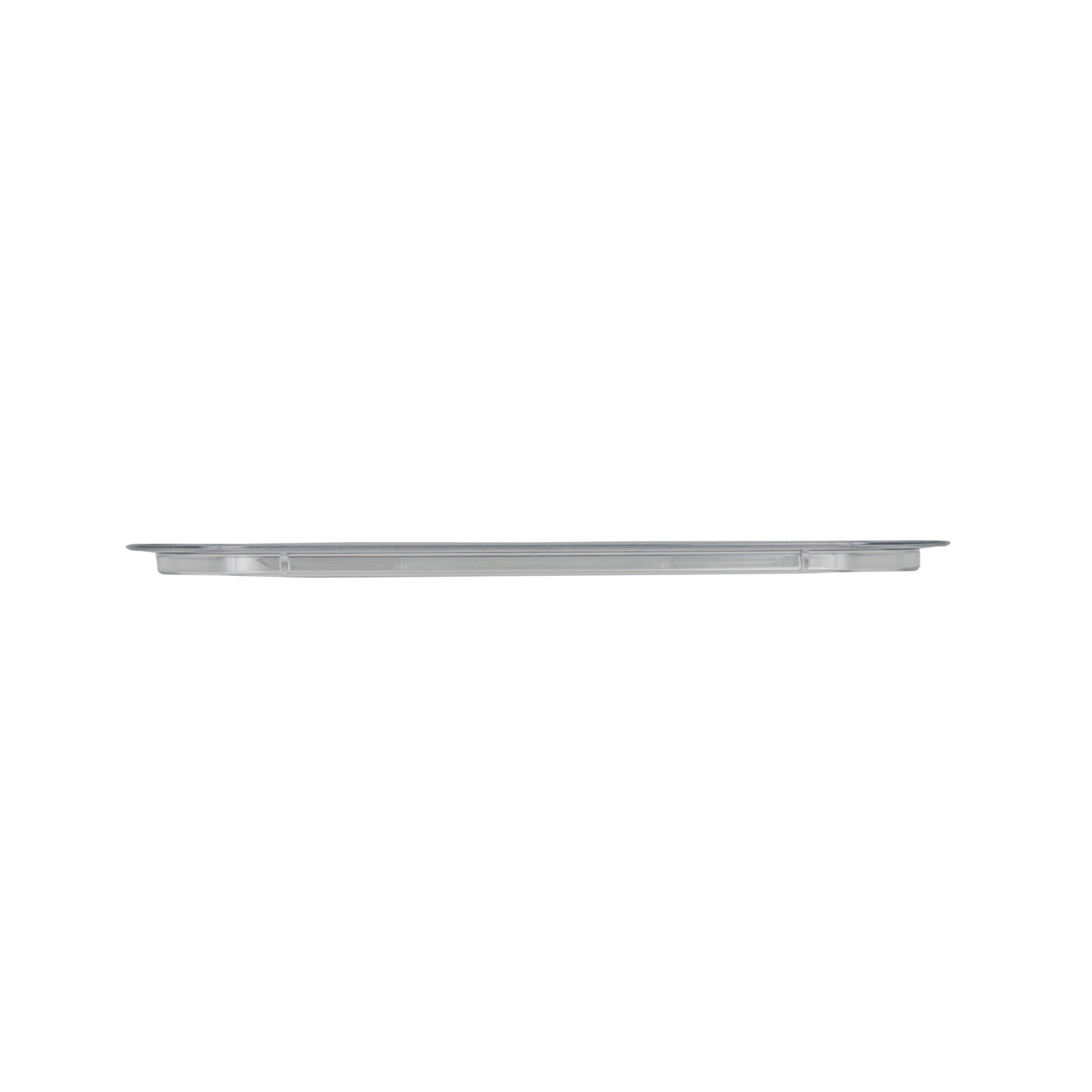 Rieber GN-Flachdeckel 2/3 aus Polycarbonat für die Abdeckung von Kaltspeisen