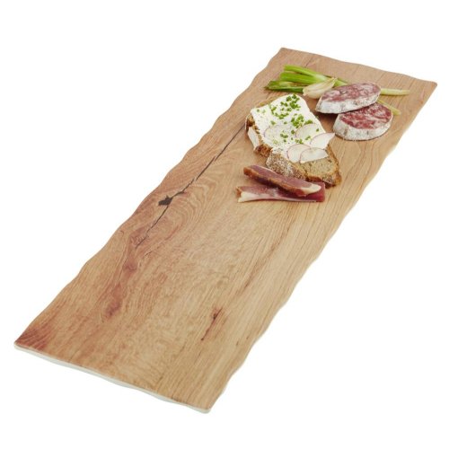 APS GN 2/4 Tablett in Holzoptik, ideal für Gastronomie und Catering.