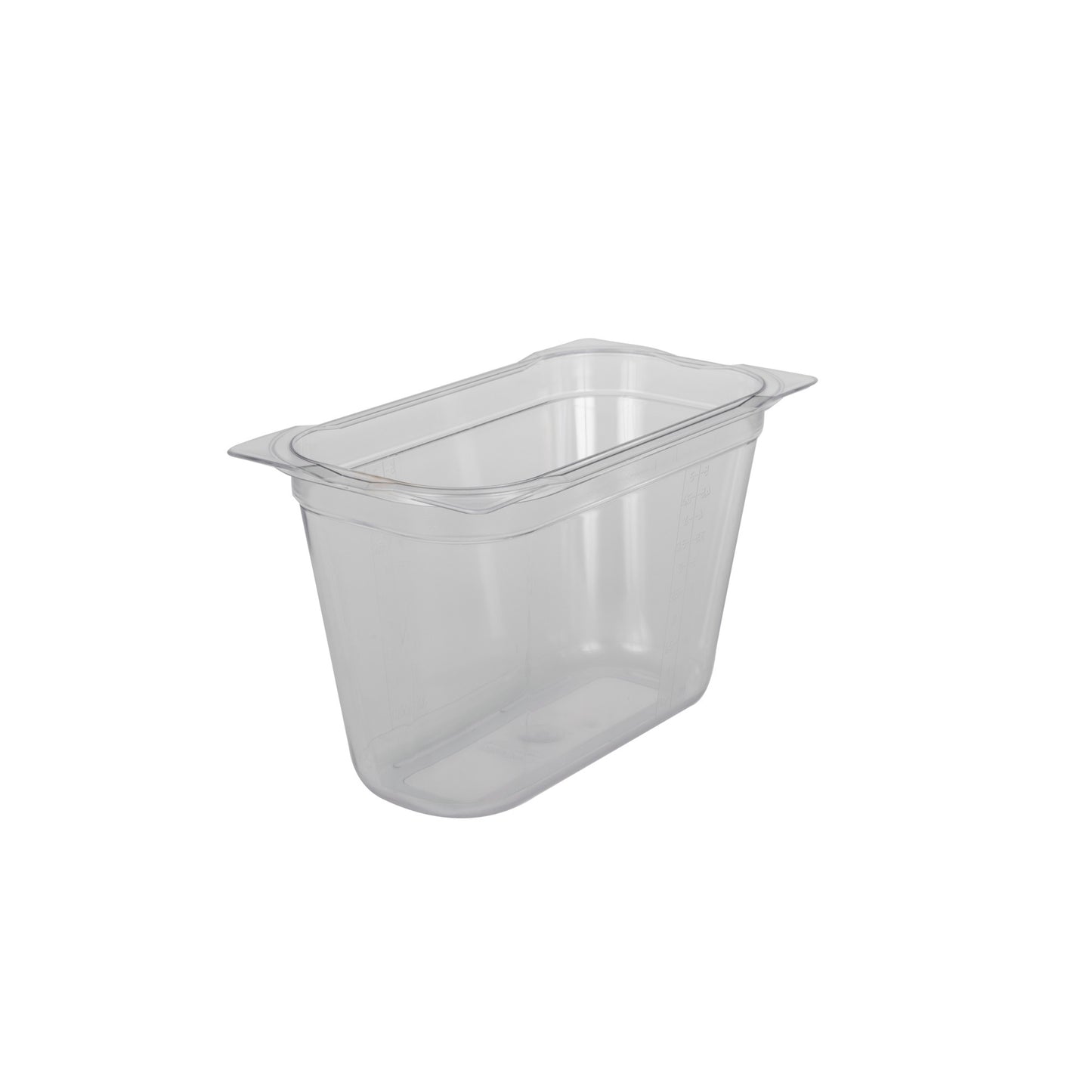 Rieber GN-Behälter 1/3 200 aus Polycarbonat für die Präsentation von Kaltspeisen