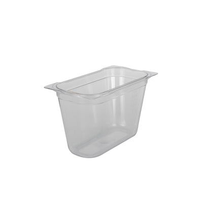 Rieber GN-Behälter 1/3 200 aus Polycarbonat für die Präsentation von Kaltspeisen