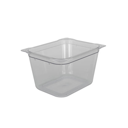 Rieber GN-Behälter 1/2 200 Polycarbonat für die Lagerung und Präsentation von Kaltspeisen.