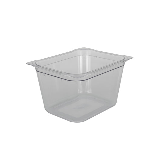 Rieber GN-Behälter 1/2 200 Polycarbonat für die Lagerung und Präsentation von Kaltspeisen.
