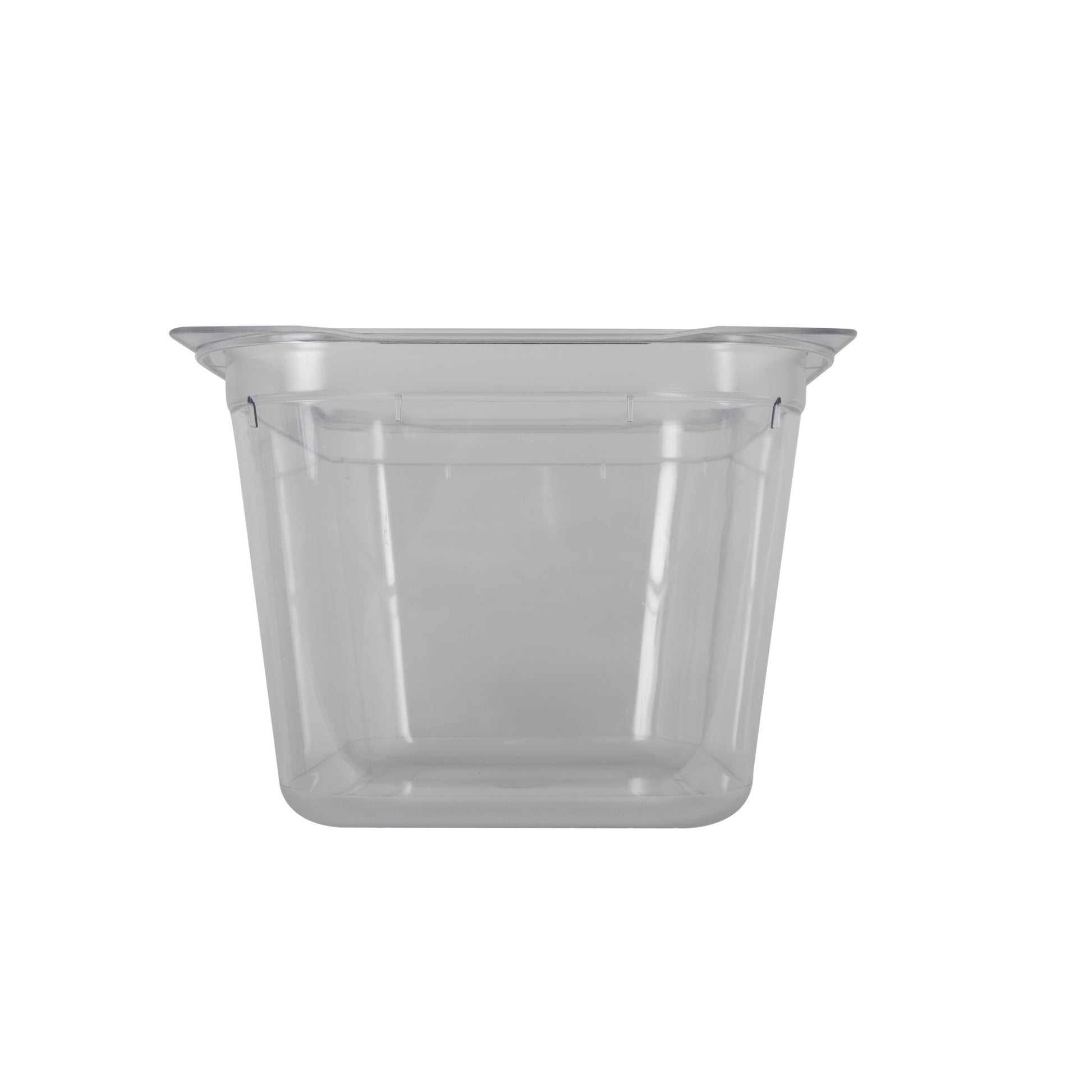 Rieber GN-Behälter 1/2 200 Polycarbonat für die Lagerung und Präsentation von Kaltspeisen.