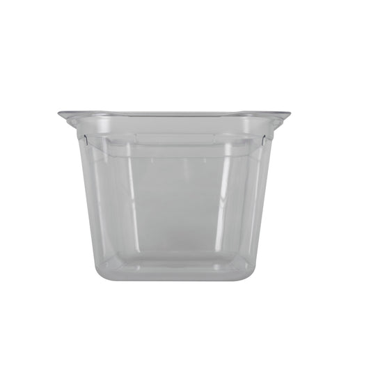 Rieber GN-Behälter 1/2 200 Polycarbonat für die Lagerung und Präsentation von Kaltspeisen.