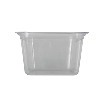 Rieber GN-Behälter 1/2 200 Polycarbonat für die Lagerung und Präsentation von Kaltspeisen.