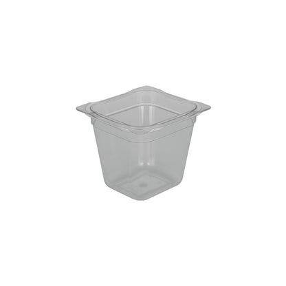 Rieber GN-Behälter 1/6 aus Polycarbonat für die Lagerung und Präsentation von Kaltspeisen