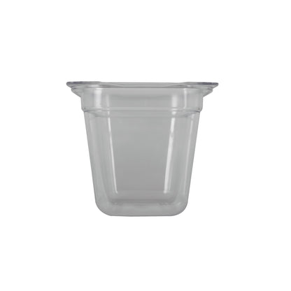 Rieber GN-Behälter 1/6 aus Polycarbonat für die Lagerung und Präsentation von Kaltspeisen