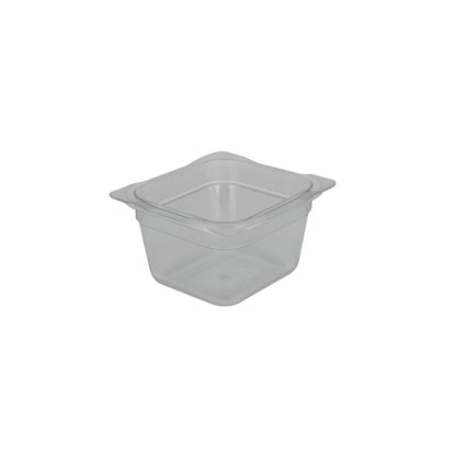 Rieber GN-Behälter 1/6 100 Polycarbonat für die Lagerung von Kaltspeisen