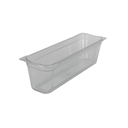 Rieber GN-Behälter 2/4 150 Polycarbonat für die Lagerung und Präsentation von Kaltspeisen
