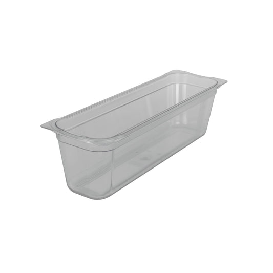Rieber GN-Behälter 2/4 150 Polycarbonat für die Lagerung und Präsentation von Kaltspeisen