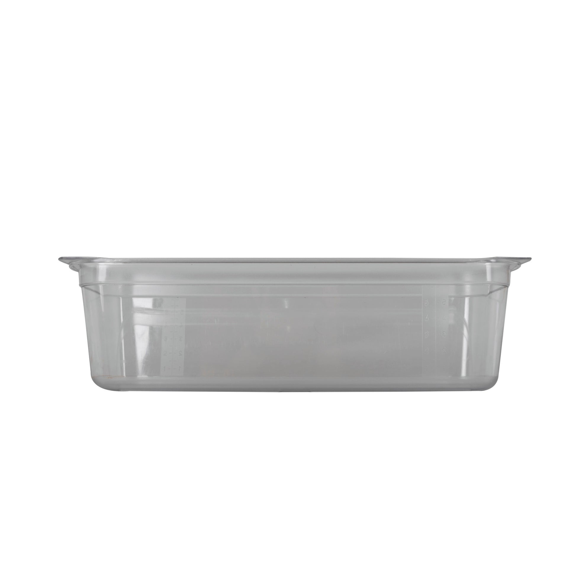 Rieber GN-Behälter 2/4 150 Polycarbonat für die Lagerung und Präsentation von Kaltspeisen