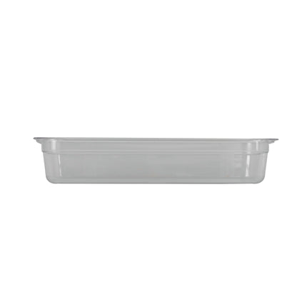 Rieber GN-Behälter 2/4 aus Polycarbonat für die Lagerung und Präsentation von Kaltspeisen