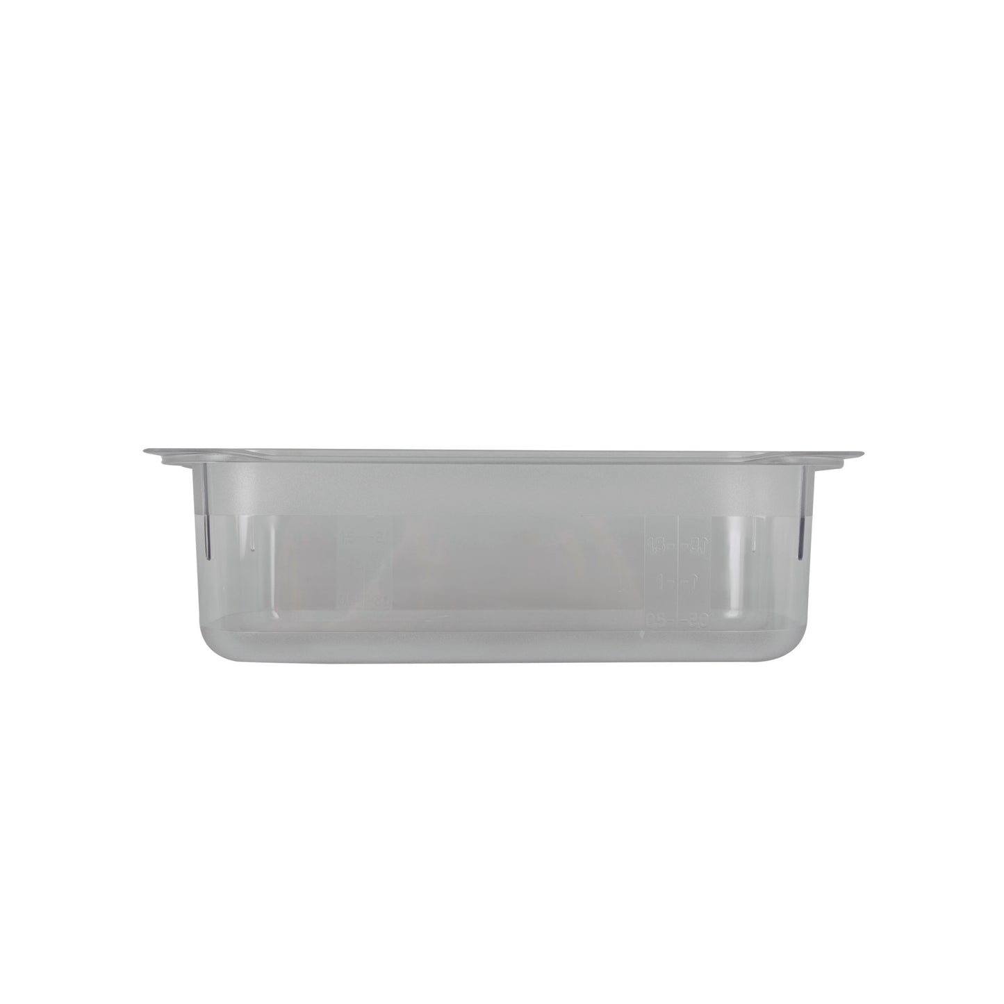 Rieber GN-Behälter 2/8 100 aus Polycarbonat für die Lagerung von Kaltspeisen