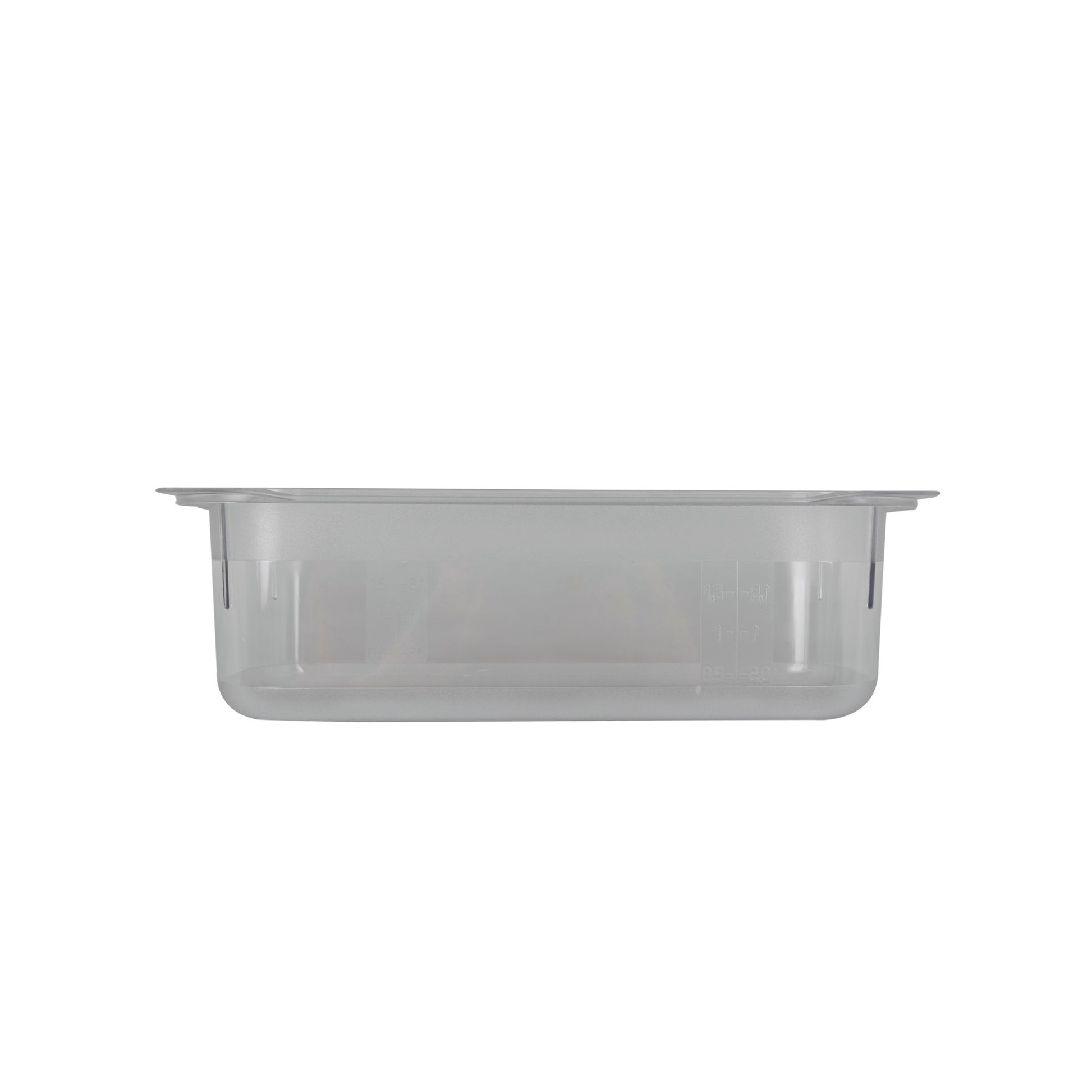 Rieber GN-Behälter 2/8 100 aus Polycarbonat für die Lagerung von Kaltspeisen