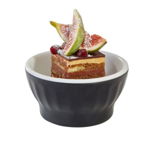 APS Schale -HALFTONE- aus Melamin, geeignet für Gastronomie, Ø 8 cm