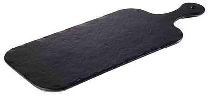 APS Tablett -SLATE ROCK- schwarz, 40 x 20 cm, für Gastronomie und gewerbliche Nutzung