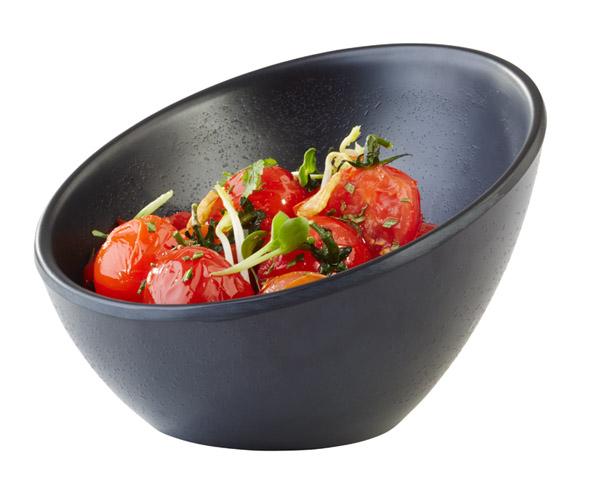 APS Schale -ZEN- aus Melamin in schwarz, ideal für Gastronomie