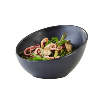 APS Schale -ZEN- aus Melamin, schwarz, für Gastronomie und Catering