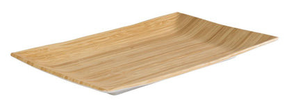 APS Tablett -BAMBOO- aus Melamin für Gastronomie, ideal zum Servieren.