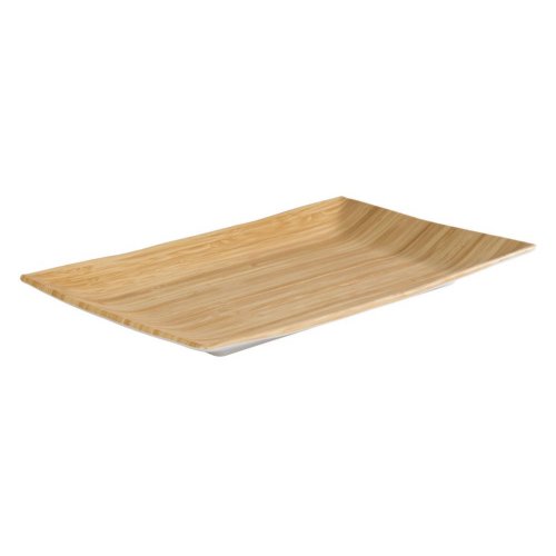 APS Tablett -BAMBOO- aus Melamin für Gastronomie, ideal zum Servieren.