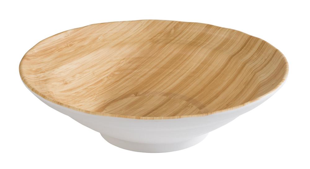 APS Schale -BAMBOO- aus Melamin, ideal für die Präsentation von Speisen in der Gastronomie.