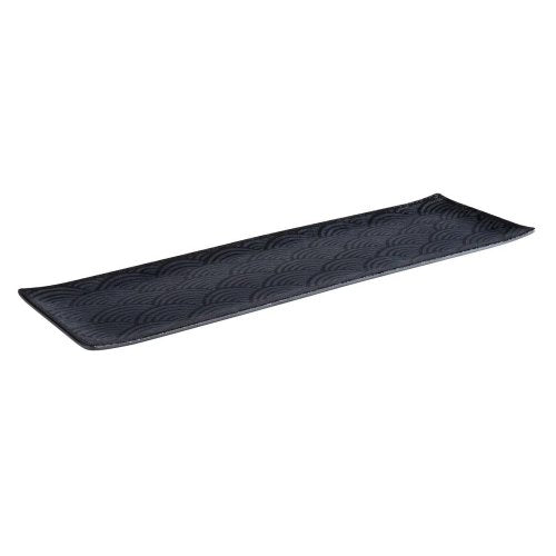 APS GN 2/4 Tablett -DARK WAVE- aus Melamin für Gastronomie