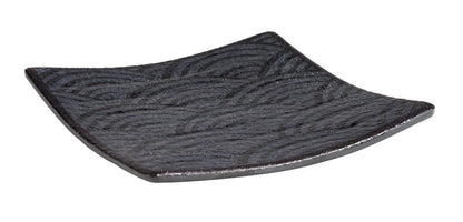 APS Tablett DARK WAVE, rund, 14x14 cm, Melamin, für Gastronomie
