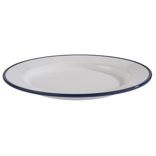 APS Teller -ENAMEL LOOK- aus Melamin, Ø 20,5 cm, ideal für Gastronomie.