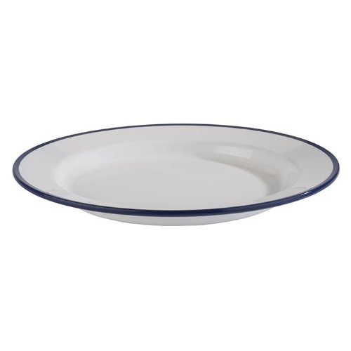 APS Teller -ENAMEL LOOK-, Melamin, Ø 24,5 cm, für Gastronomie und Catering