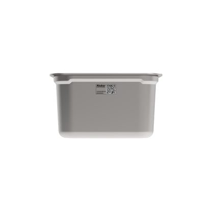 Rieber GN-Mehrportionschale 1/6 91mm aus Edelstahl für Gastronomie