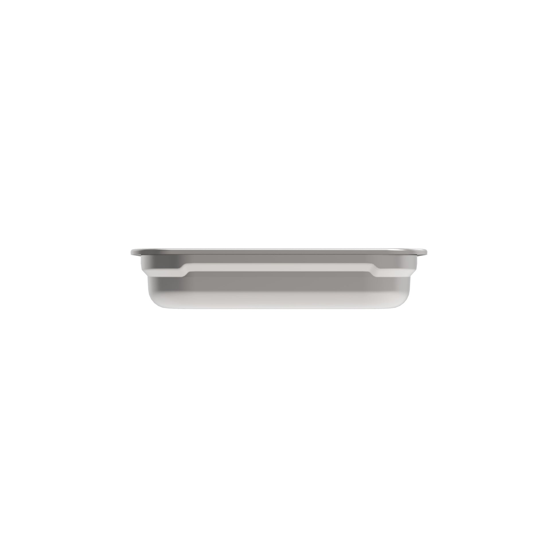 Rieber GN-Beilagenschale 1/6 32mm aus Edelstahl für hygienische Lagerung und Transport