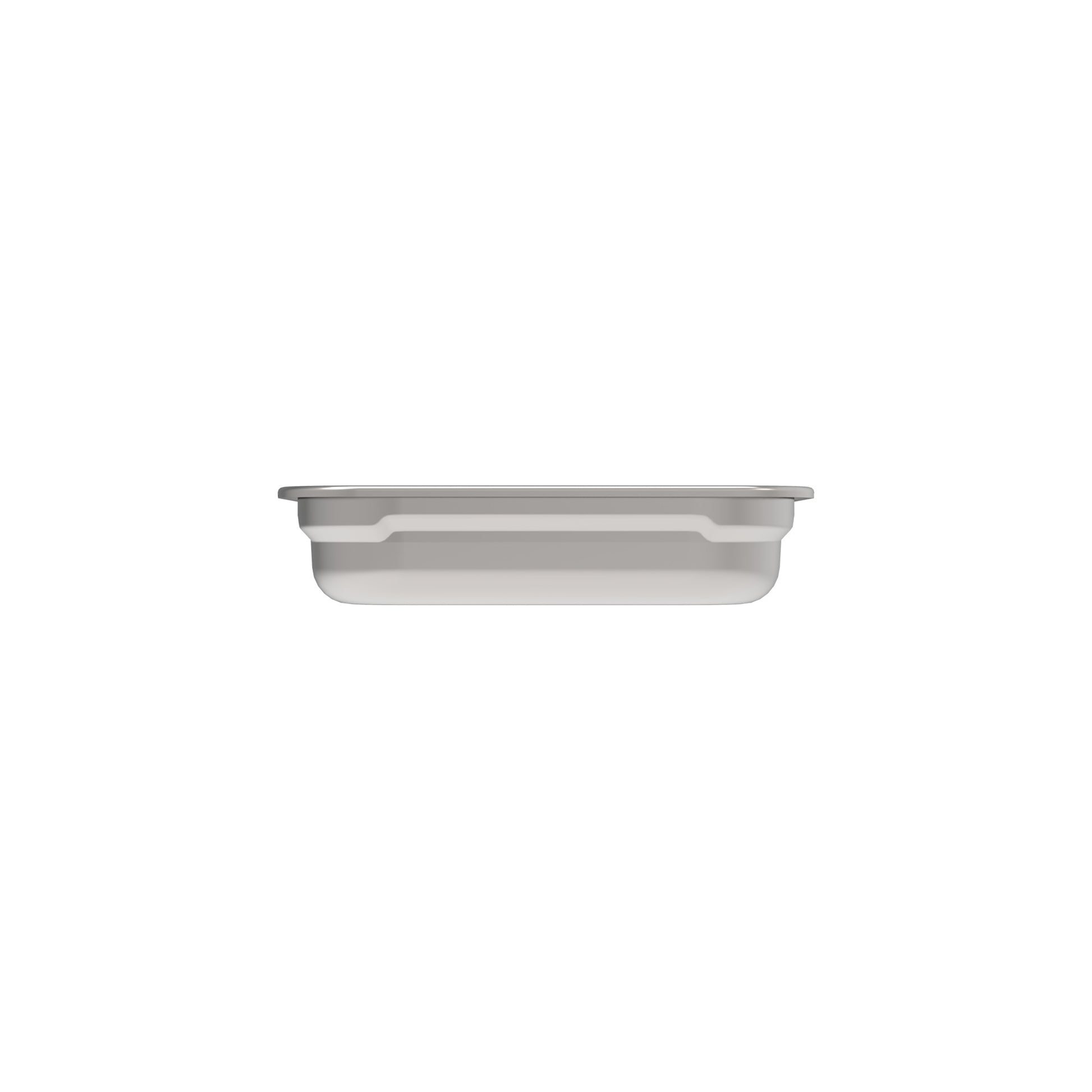 Rieber GN-Beilagenschale 1/6 32mm aus Edelstahl für hygienische Lagerung und Transport