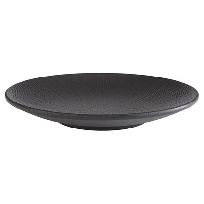 APS Teller -NERO- aus Melamin, Ø 21 cm für Gastronomie