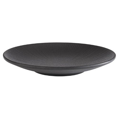 APS Teller -NERO- aus Melamin, Ø 21 cm für Gastronomie