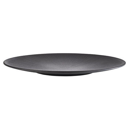 APS Teller -NERO- Ø 42 cm aus Melamin für Gastronomie